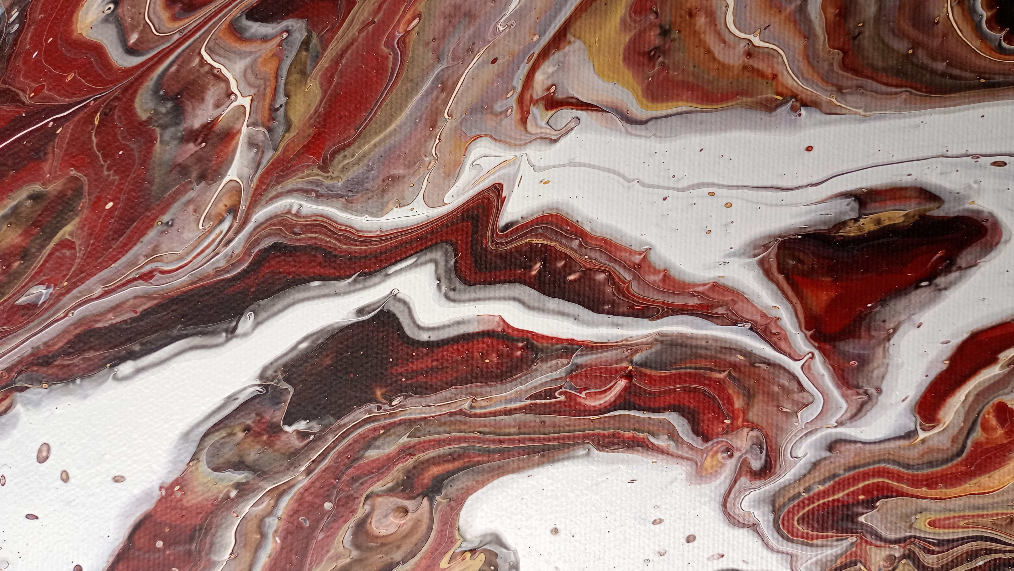 Pouring obrazy/ kameny